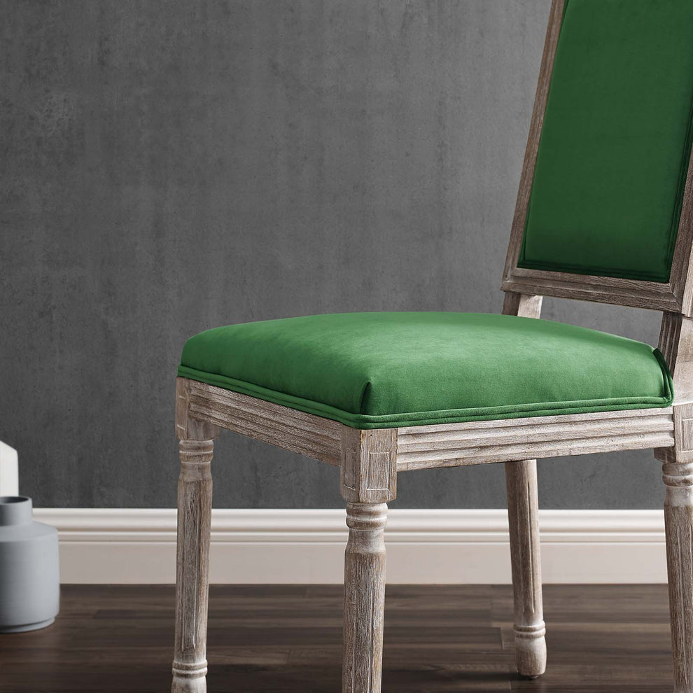 Modway Court French Vintage Performance Velvet Dining Side Chair - EEI-4662 | Dining Chairs | Modishstore - 6