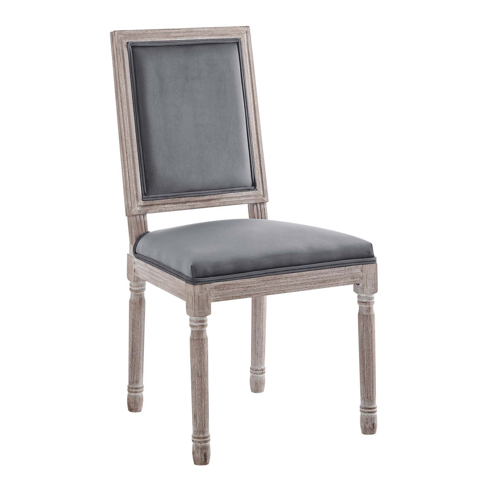 Modway Court French Vintage Performance Velvet Dining Side Chair - EEI-4662 | Dining Chairs | Modishstore - 19