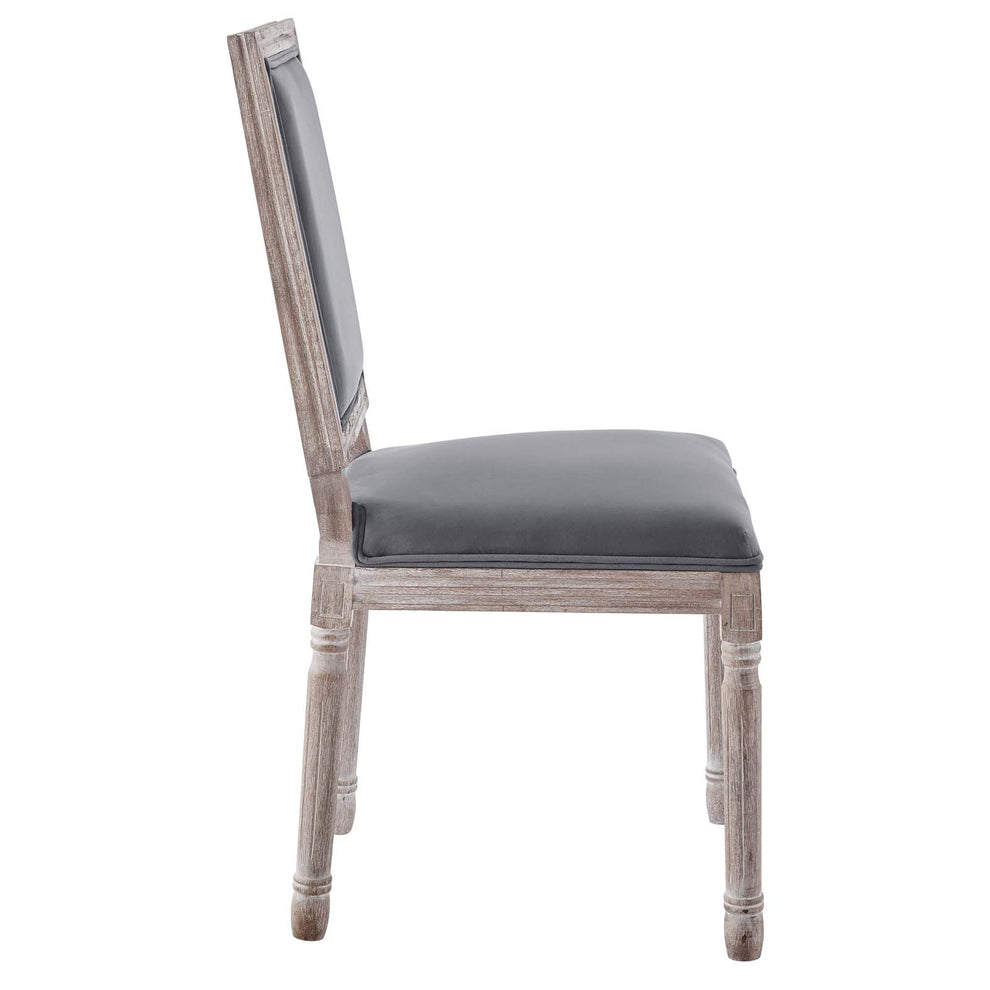 Modway Court French Vintage Performance Velvet Dining Side Chair - EEI-4662 | Dining Chairs | Modishstore - 13