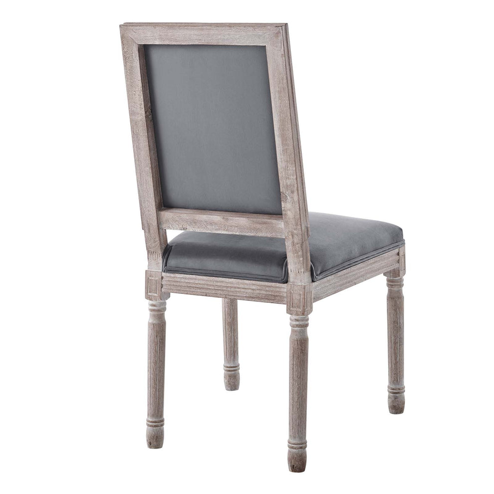 Modway Court French Vintage Performance Velvet Dining Side Chair - EEI-4662 | Dining Chairs | Modishstore - 10