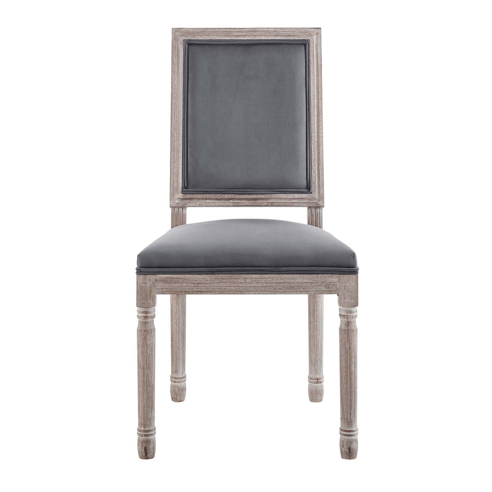 Modway Court French Vintage Performance Velvet Dining Side Chair - EEI-4662 | Dining Chairs | Modishstore - 15