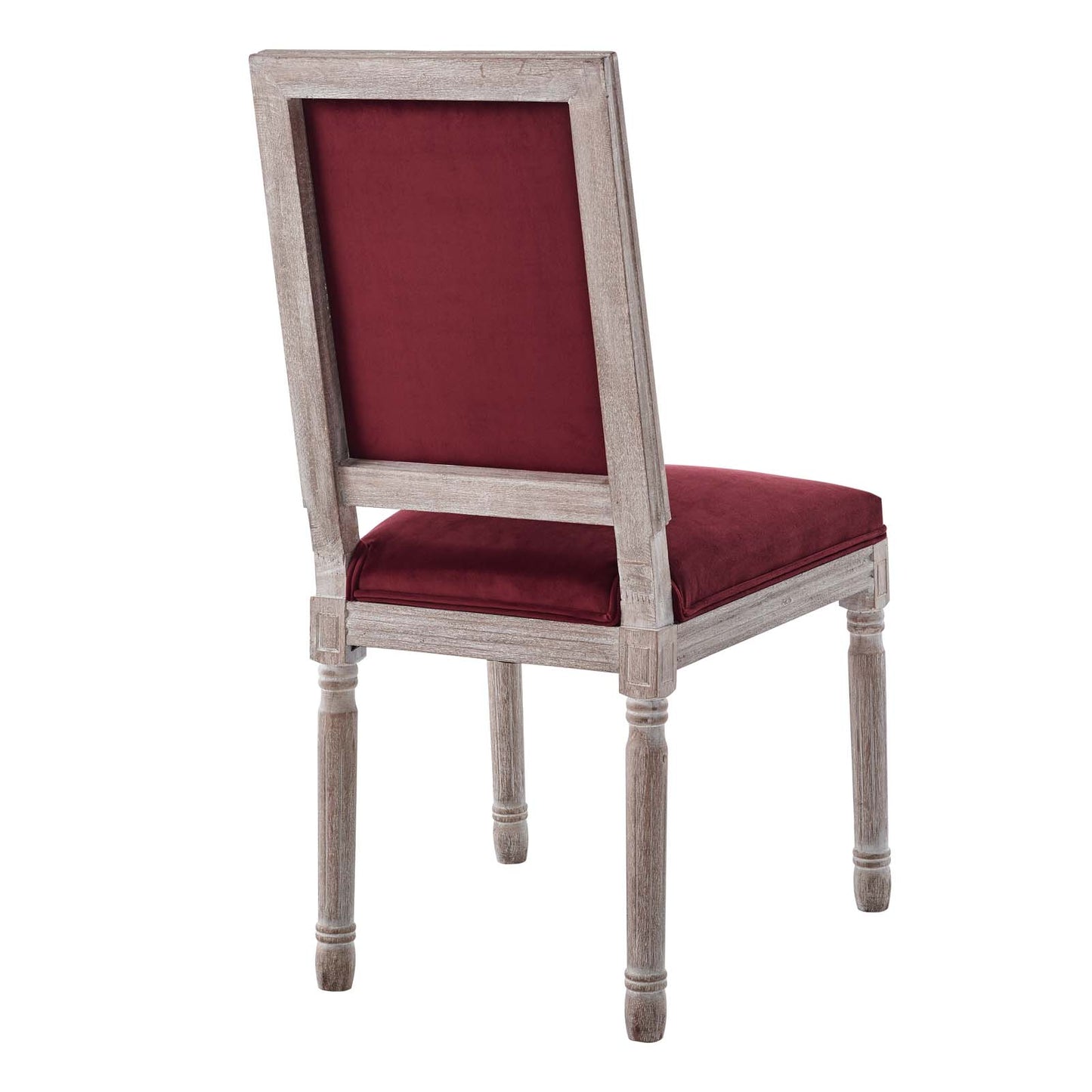 Modway Court French Vintage Performance Velvet Dining Side Chair | Dining Chairs | Modishstore-8