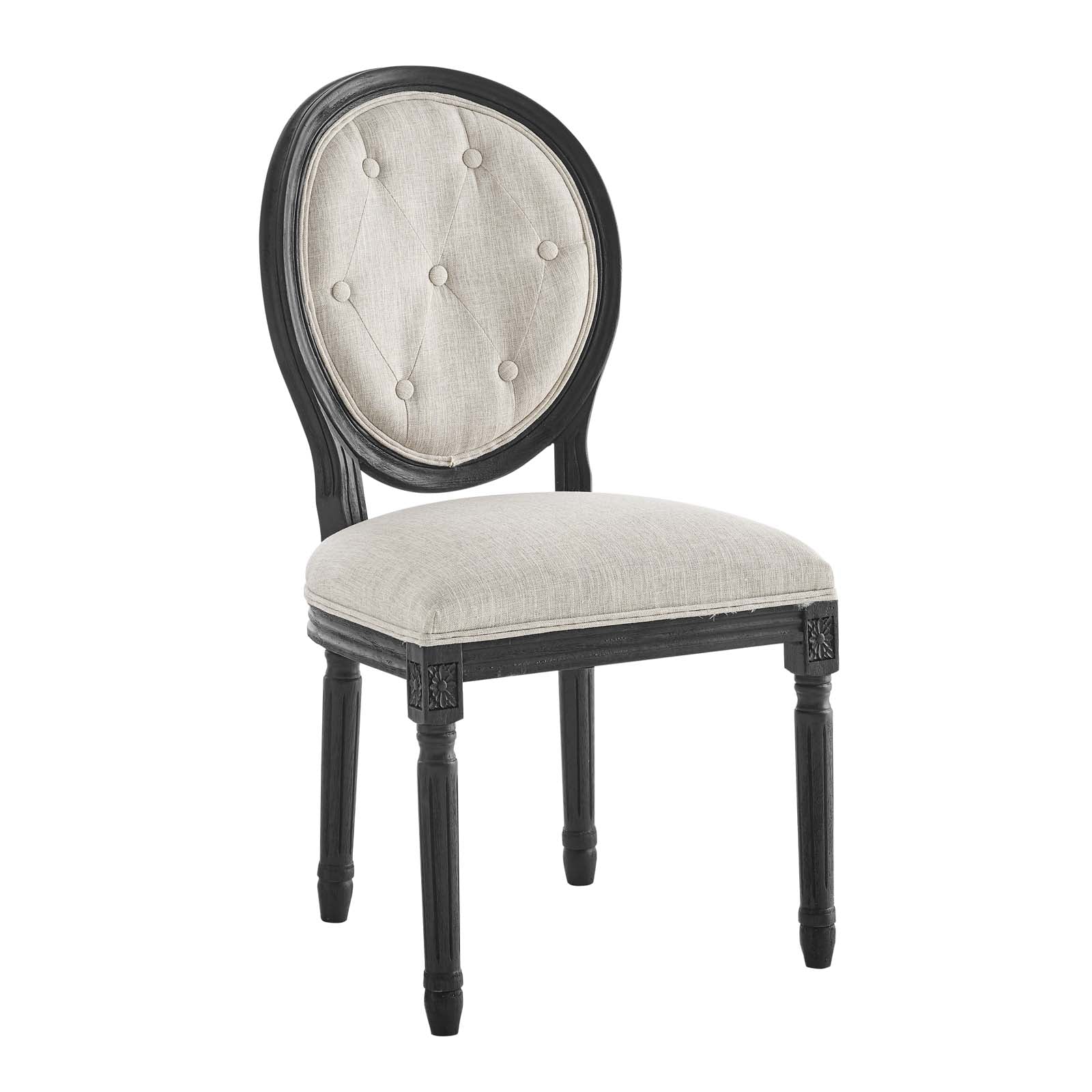 Modway Arise Vintage French Upholstered Fabric Dining Side Chair - EEI-4664 | Dining Chairs | Modishstore - 5