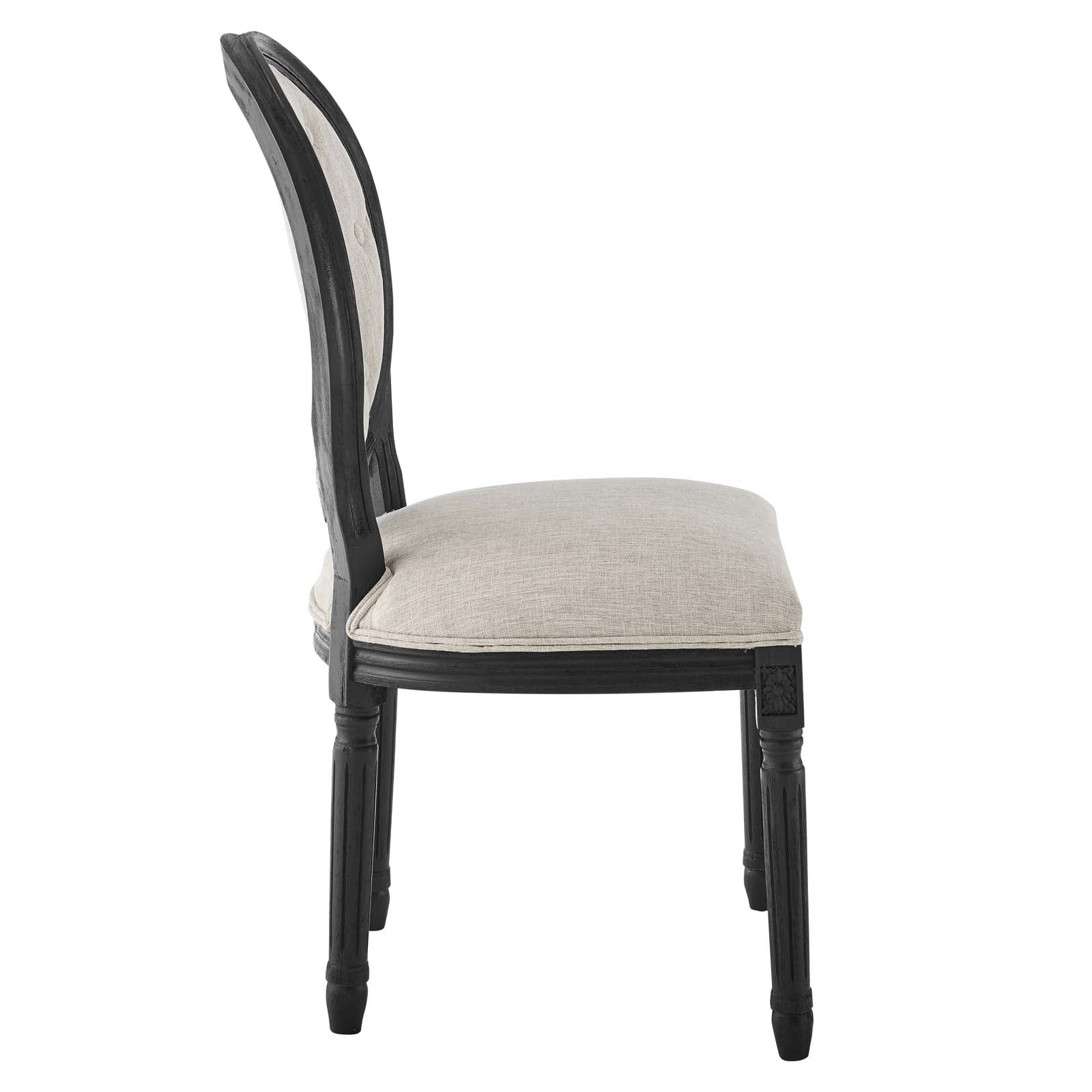 Modway Arise Vintage French Upholstered Fabric Dining Side Chair - EEI-4664 | Dining Chairs | Modishstore - 3