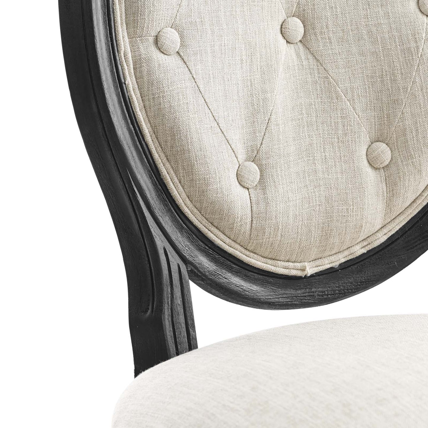 Modway Arise Vintage French Upholstered Fabric Dining Side Chair - EEI-4664 | Dining Chairs | Modishstore - 7