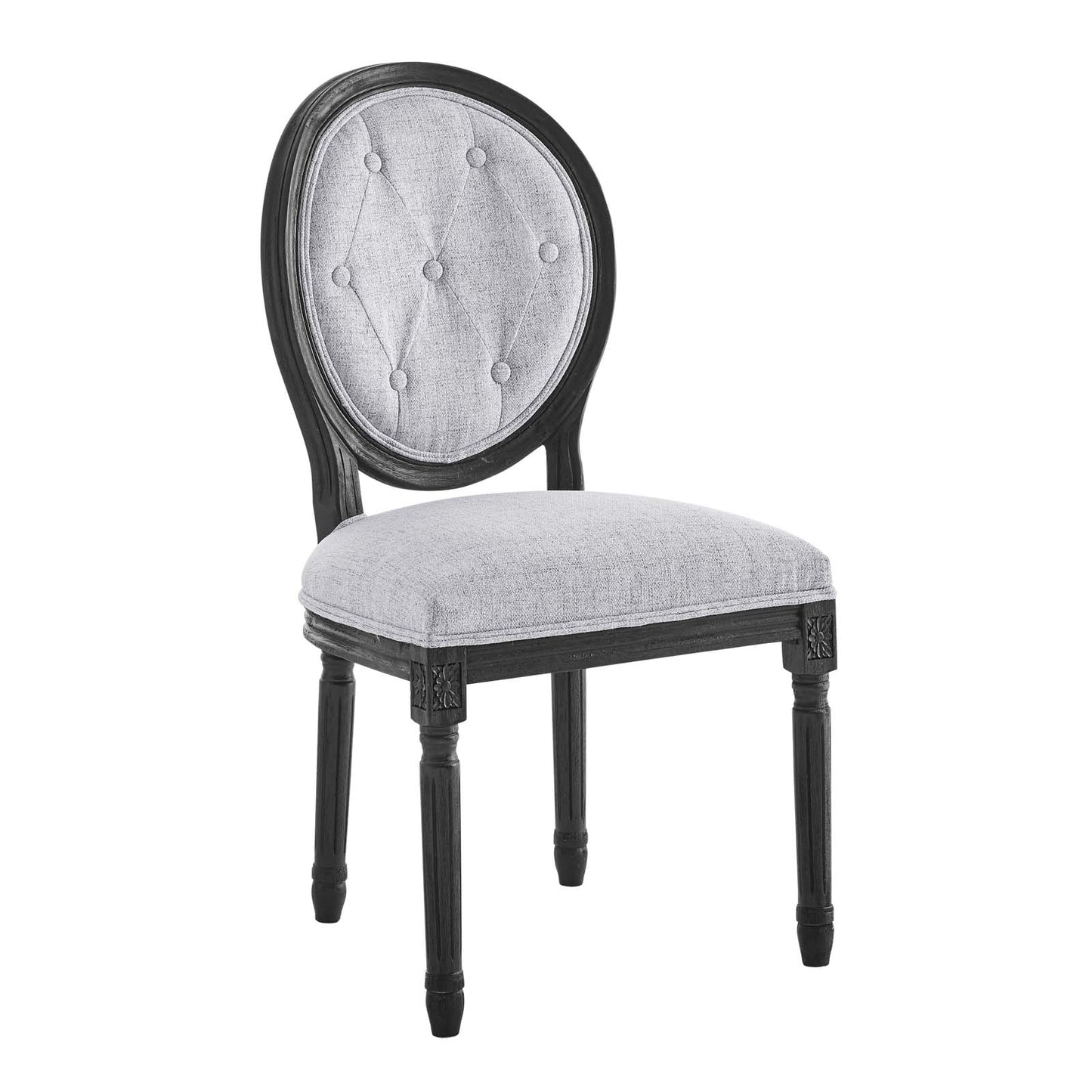 Modway Arise Vintage French Upholstered Fabric Dining Side Chair - EEI-4664 | Dining Chairs | Modishstore - 11
