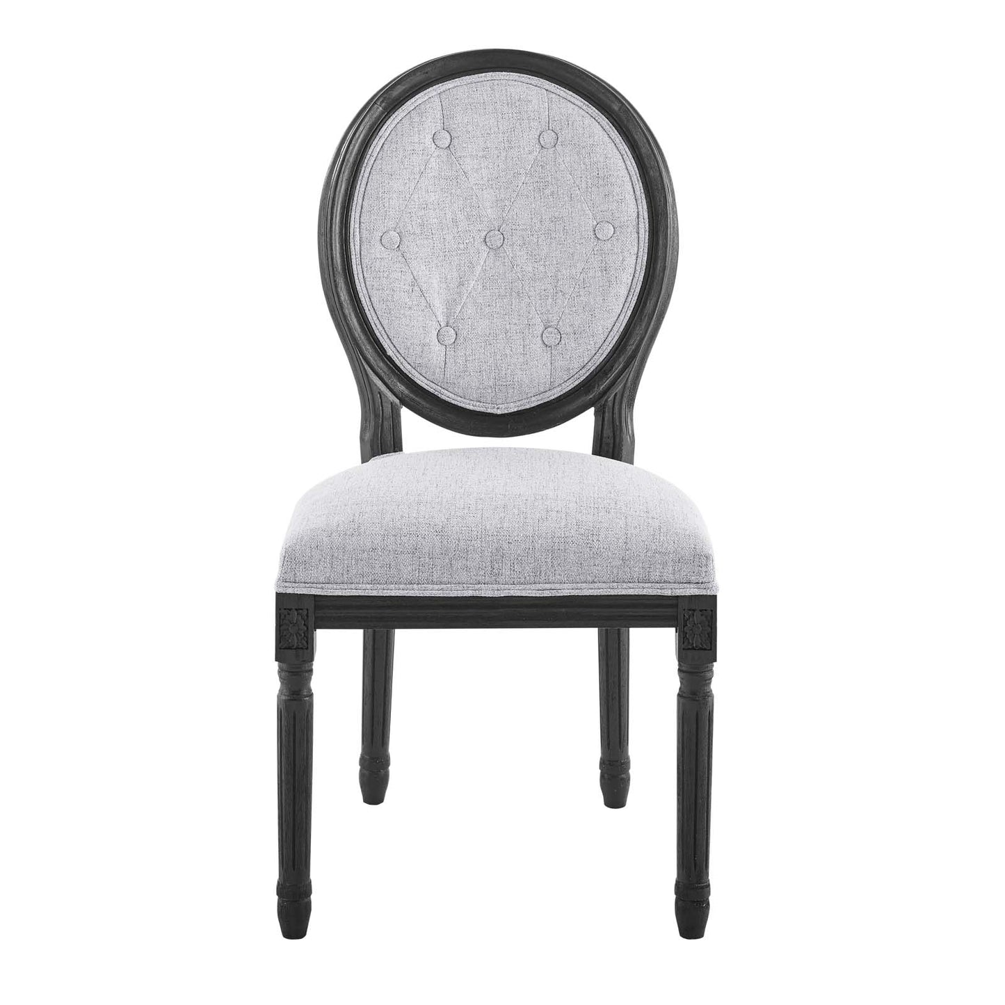 Modway Arise Vintage French Upholstered Fabric Dining Side Chair | Dining Chairs | Modishstore-10