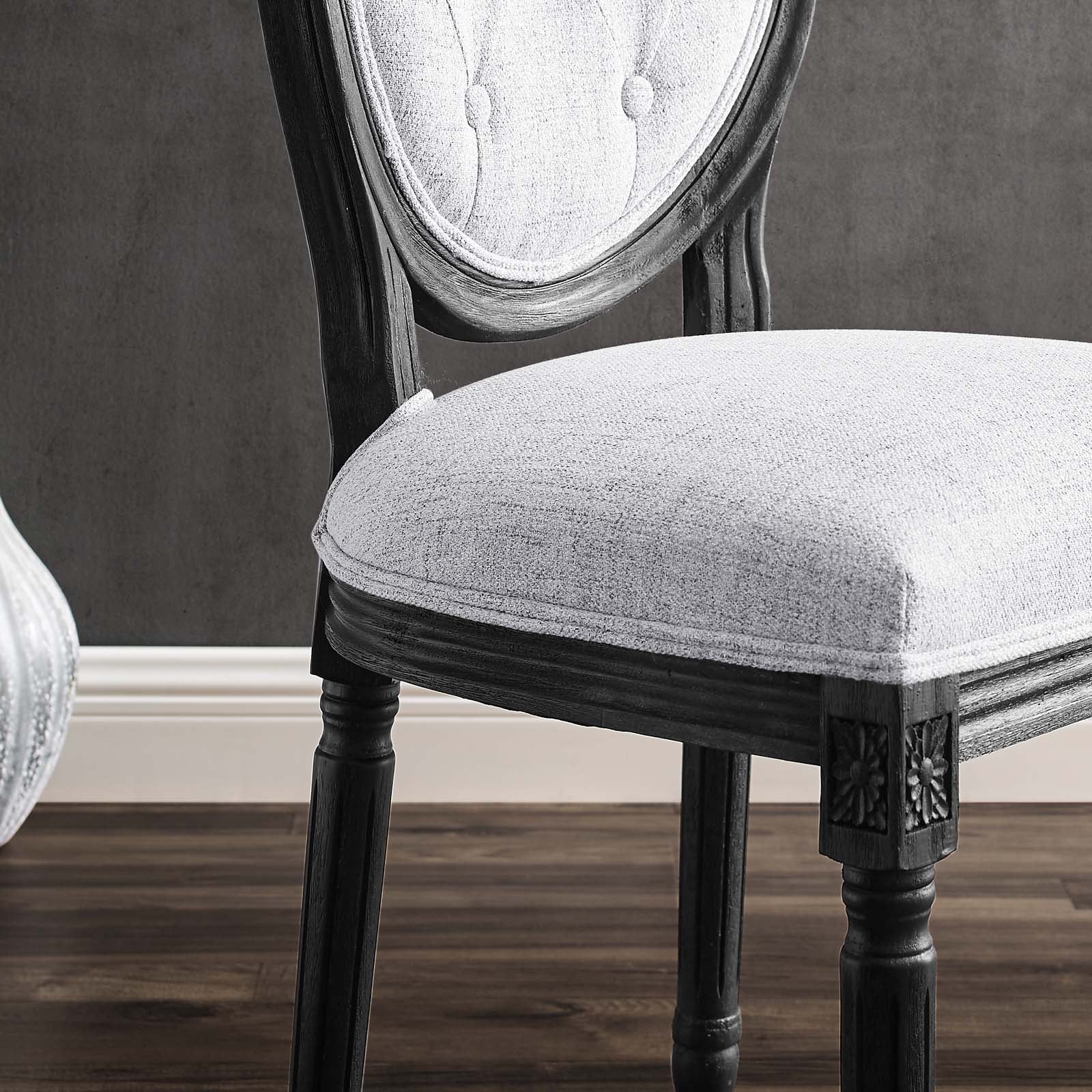 Modway Arise Vintage French Upholstered Fabric Dining Side Chair - EEI-4664 | Dining Chairs | Modishstore - 12