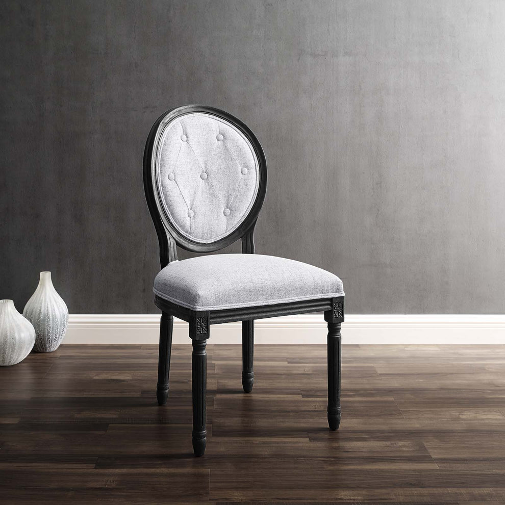 Modway Arise Vintage French Upholstered Fabric Dining Side Chair - EEI-4664 | Dining Chairs | Modishstore - 13