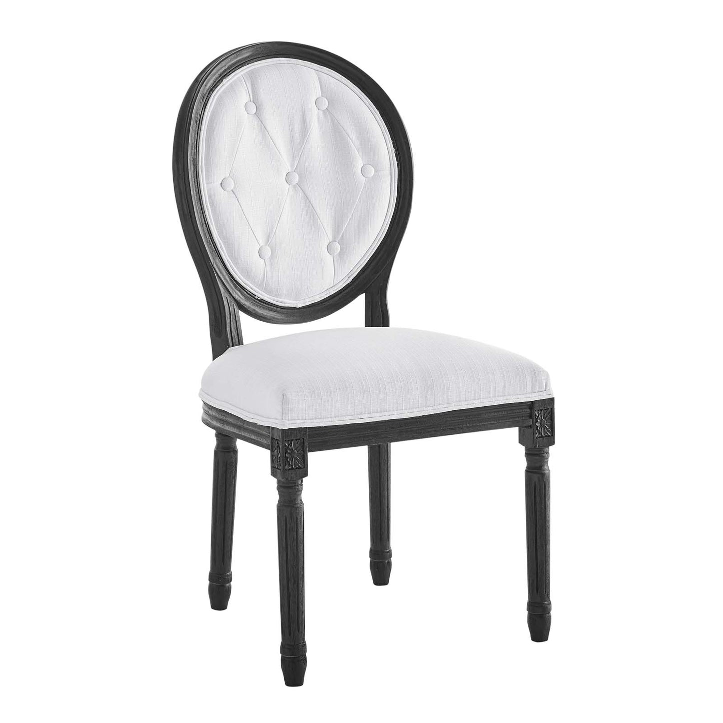 Modway Arise Vintage French Upholstered Fabric Dining Side Chair - EEI-4664 | Dining Chairs | Modishstore - 18