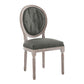 Modway Arise Vintage French Upholstered Fabric Dining Side Chair - EEI-4664 | Dining Chairs | Modishstore - 32