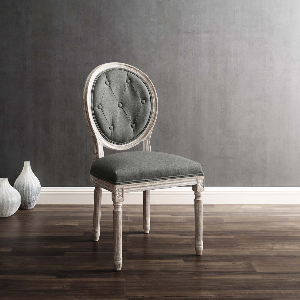 Modway Arise Vintage French Upholstered Fabric Dining Side Chair - EEI-4664 | Dining Chairs | Modishstore - 34