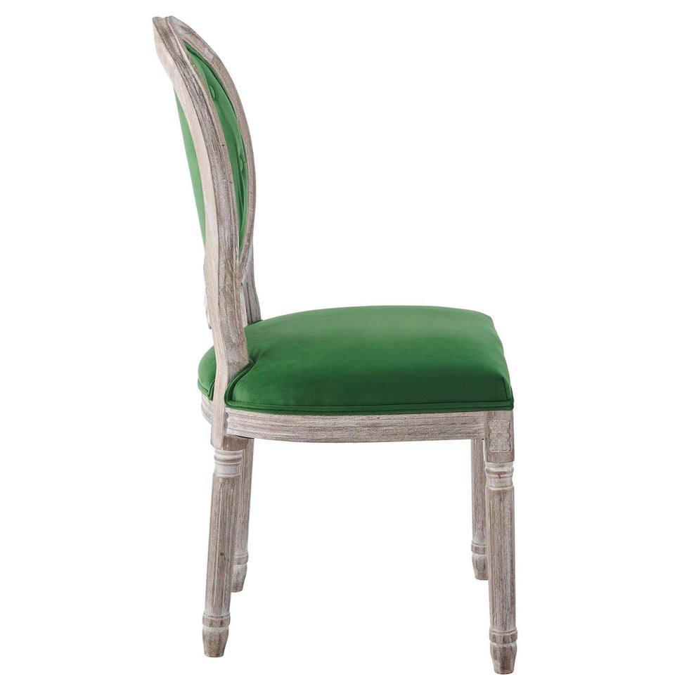 Modway Arise Vintage French Performance Velvet Dining Side Chair - EEI-4665 | Dining Chairs | Modishstore - 3