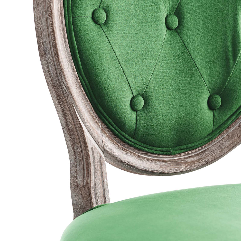 Modway Arise Vintage French Performance Velvet Dining Side Chair - EEI-4665 | Dining Chairs | Modishstore - 7