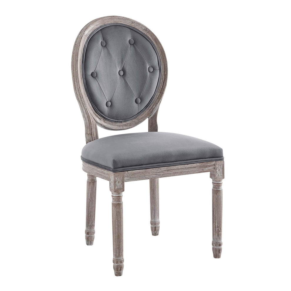 Modway Arise Vintage French Performance Velvet Dining Side Chair - EEI-4665 | Dining Chairs | Modishstore - 18