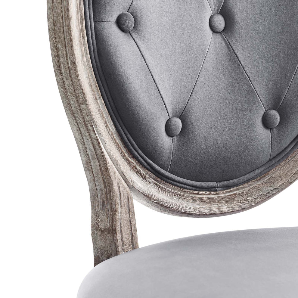 Modway Arise Vintage French Performance Velvet Dining Side Chair - EEI-4665 | Dining Chairs | Modishstore - 28