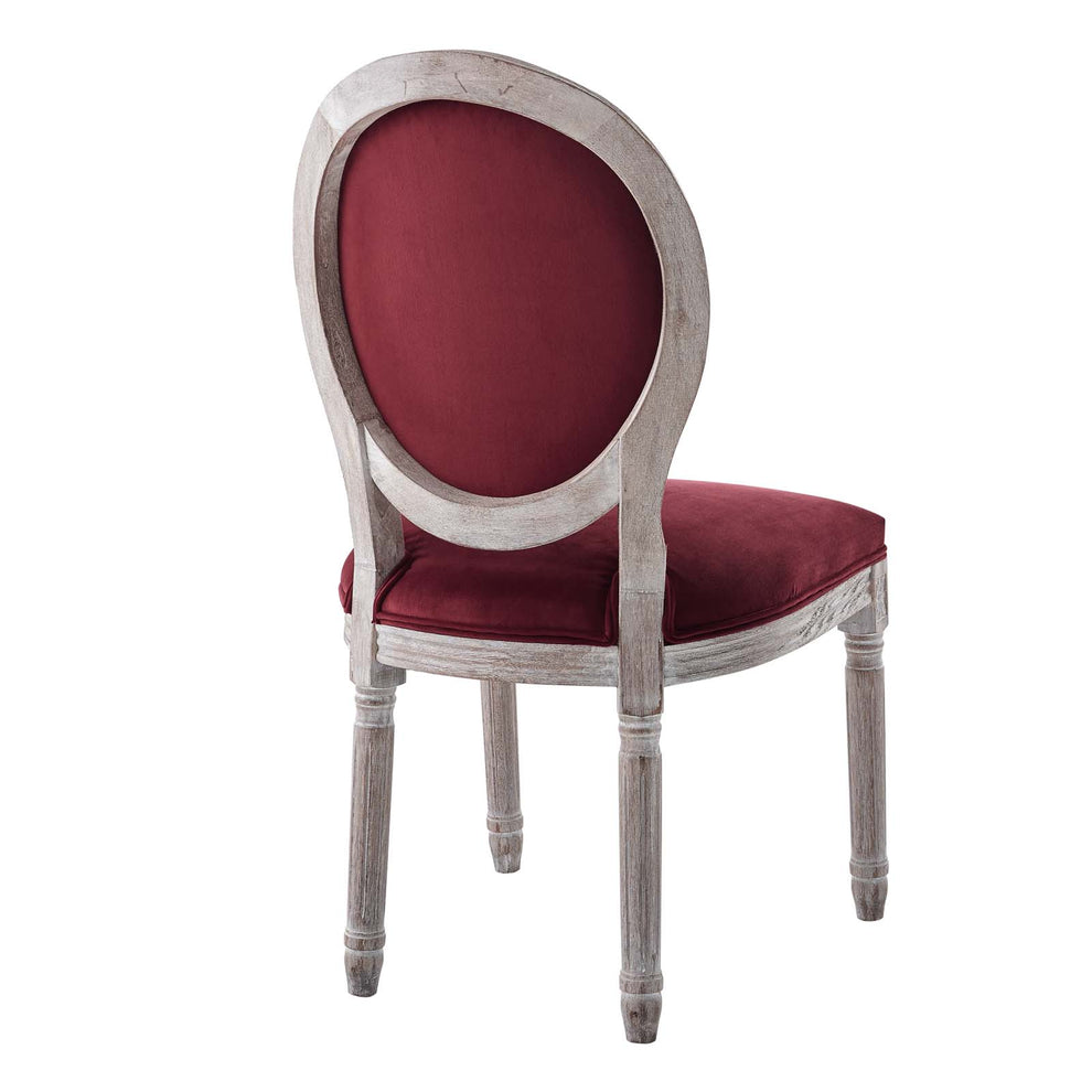 Modway Arise Vintage French Performance Velvet Dining Side Chair - EEI-4665 | Dining Chairs | Modishstore - 9