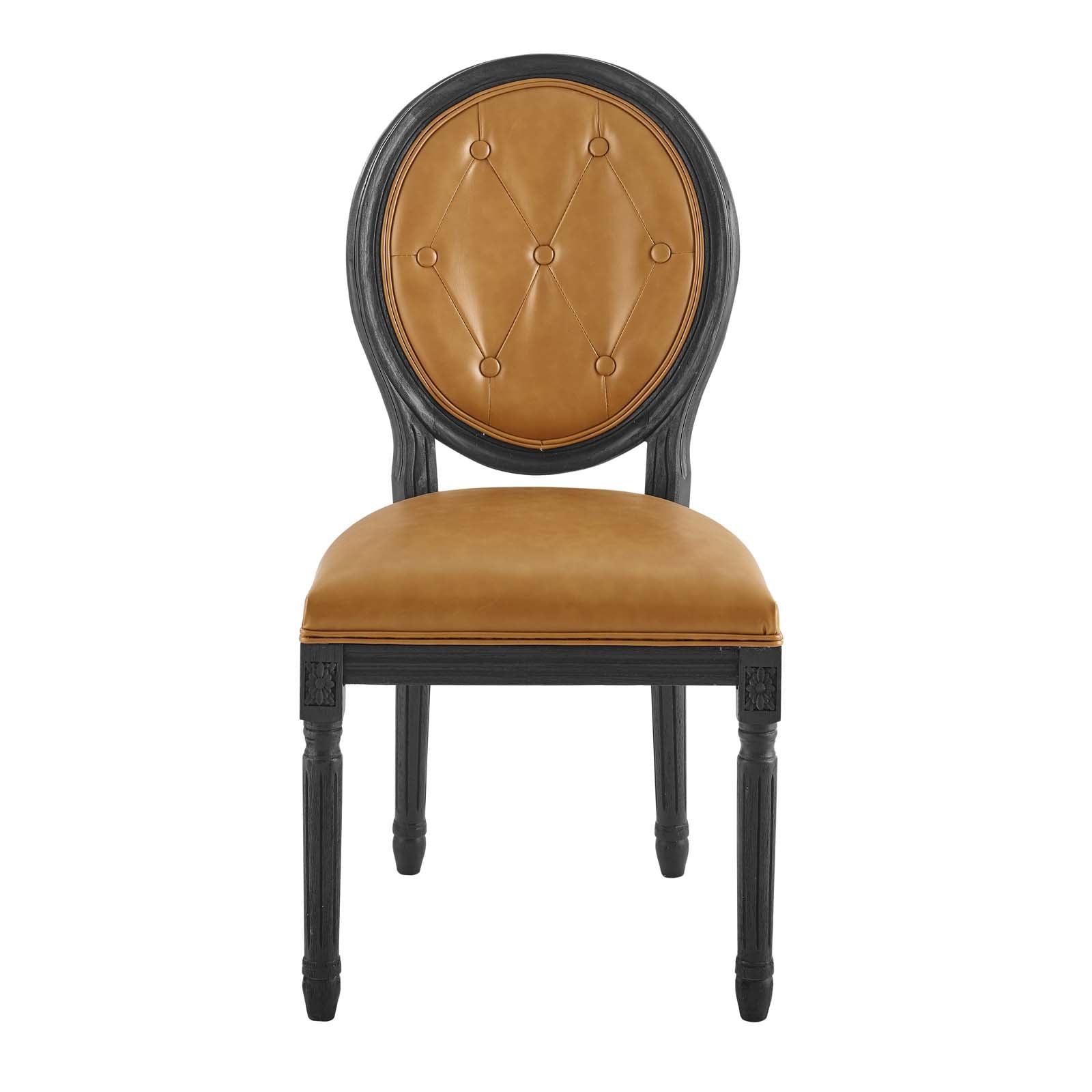Modway Arise Vintage French Vegan Leather Dining Side Chair | Dining Chairs | Modishstore-4