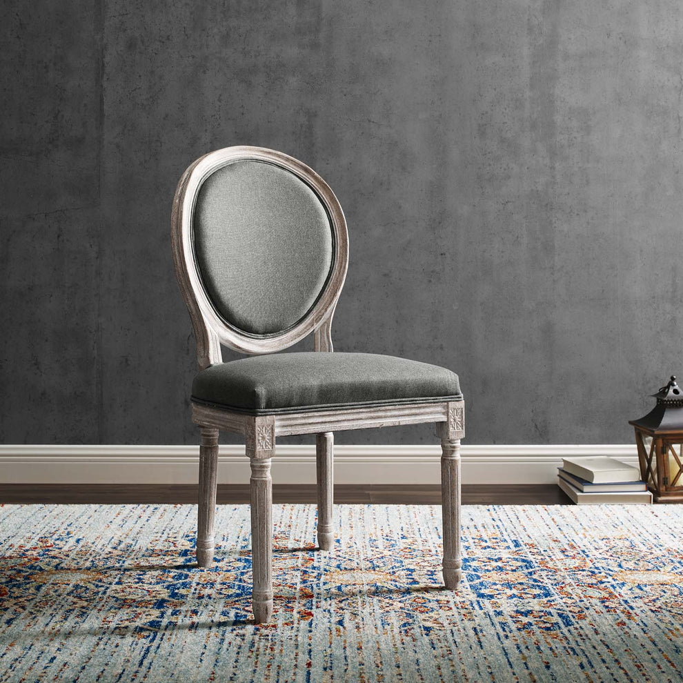 Modway Emanate Vintage French Upholstered Fabric Dining Side Chair - EEI-4667 | Dining Chairs | Modishstore - 35