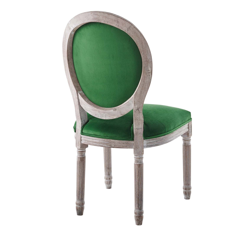 Modway Emanate Vintage French Performance Velvet Dining Side Chair - EEI-4668 | Dining Chairs | Modishstore - 2
