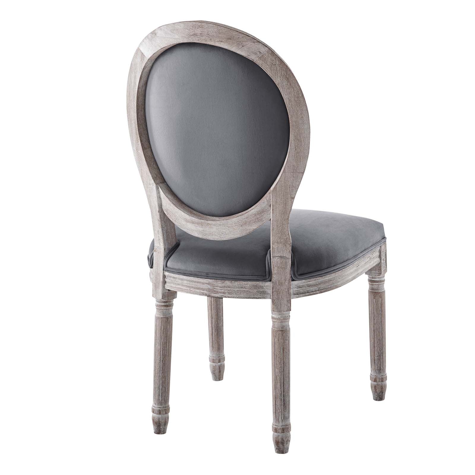 Modway Emanate Vintage French Performance Velvet Dining Side Chair | Dining Chairs | Modishstore-8