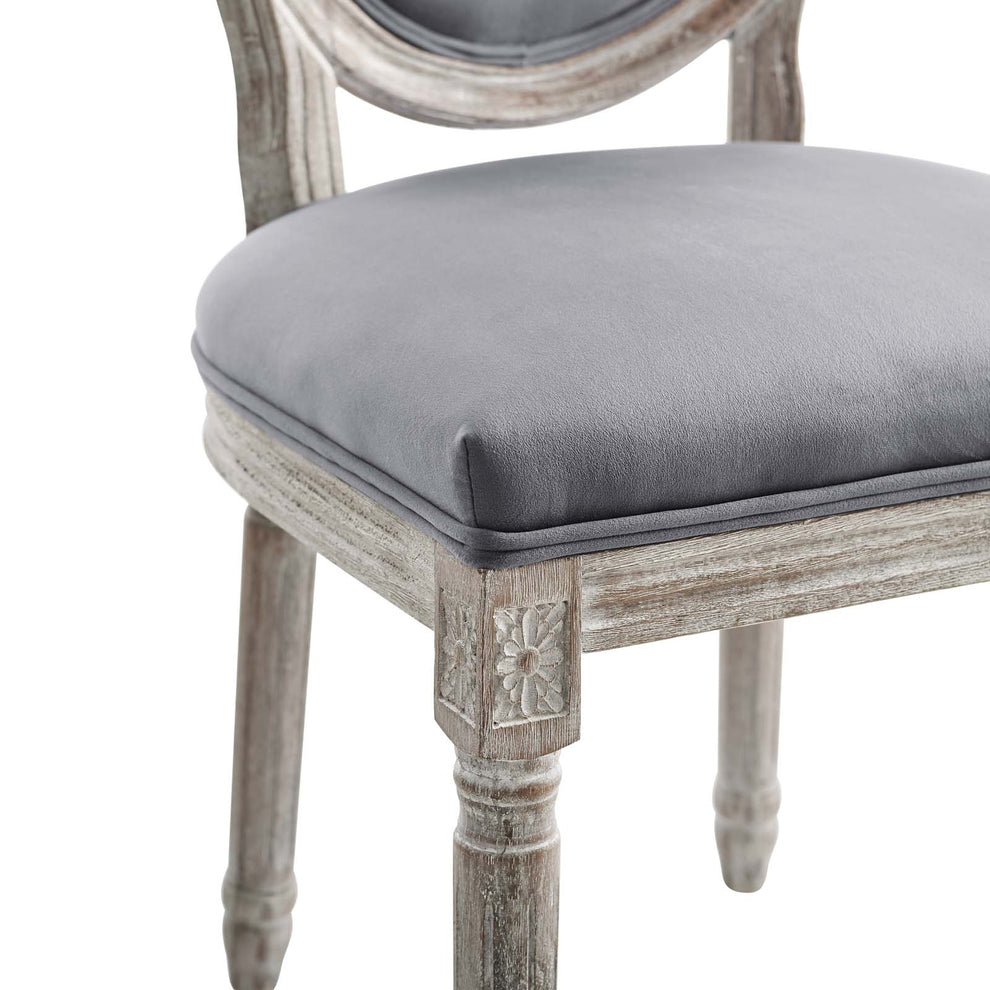 Modway Emanate Vintage French Performance Velvet Dining Side Chair - EEI-4668 | Dining Chairs | Modishstore - 27