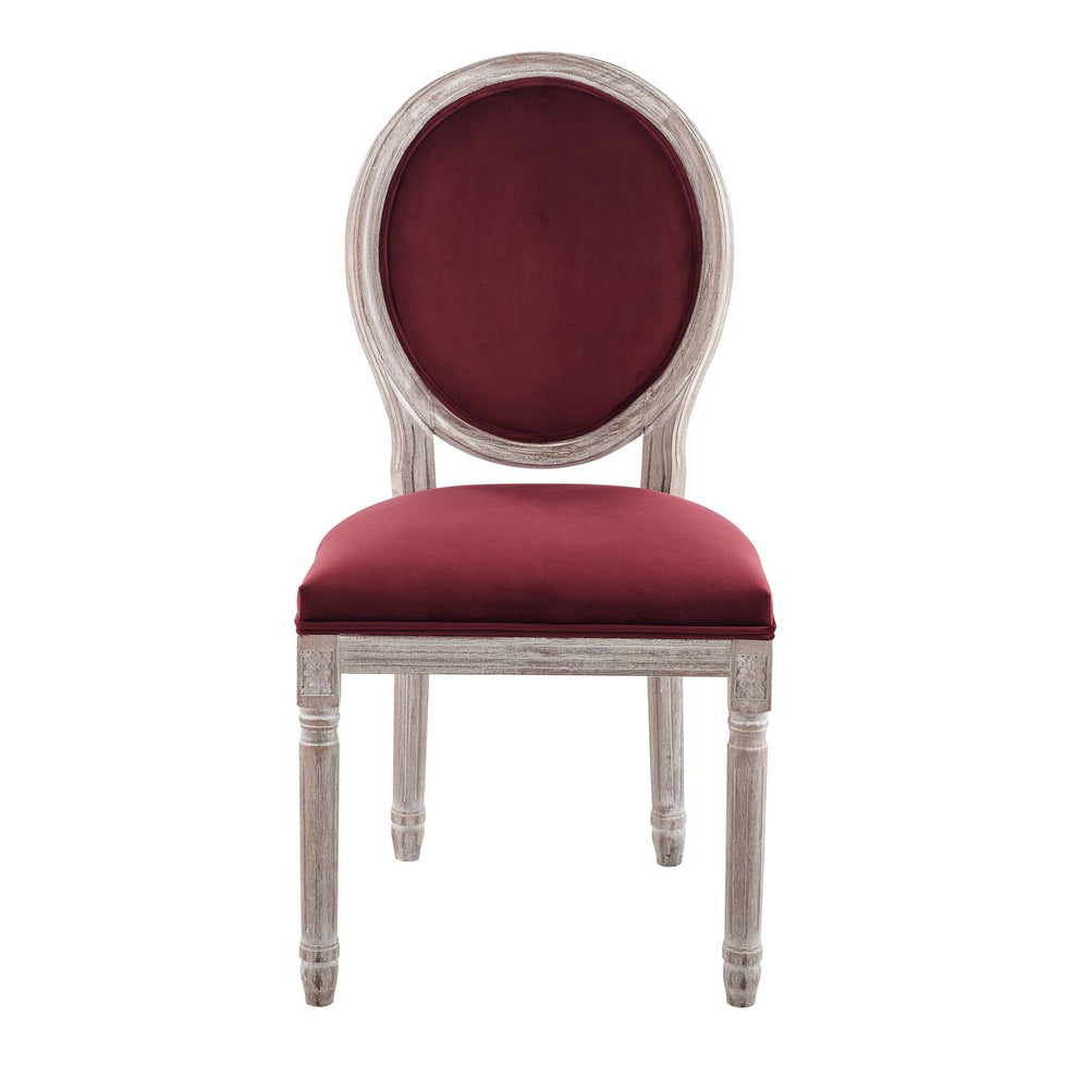Modway Emanate Vintage French Performance Velvet Dining Side Chair - EEI-4668 | Dining Chairs | Modishstore - 16