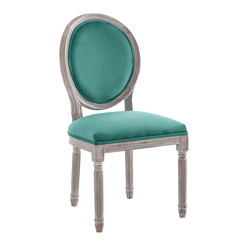 Modway Emanate Vintage French Performance Velvet Dining Side Chair - EEI-4668 | Dining Chairs | Modishstore - 19