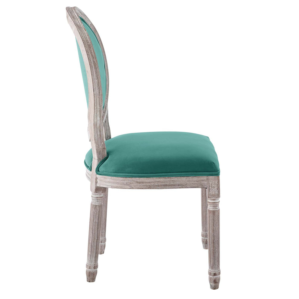 Modway Emanate Vintage French Performance Velvet Dining Side Chair - EEI-4668 | Dining Chairs | Modishstore - 12