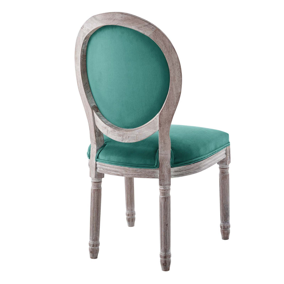 Modway Emanate Vintage French Performance Velvet Dining Side Chair - EEI-4668 | Dining Chairs | Modishstore - 9