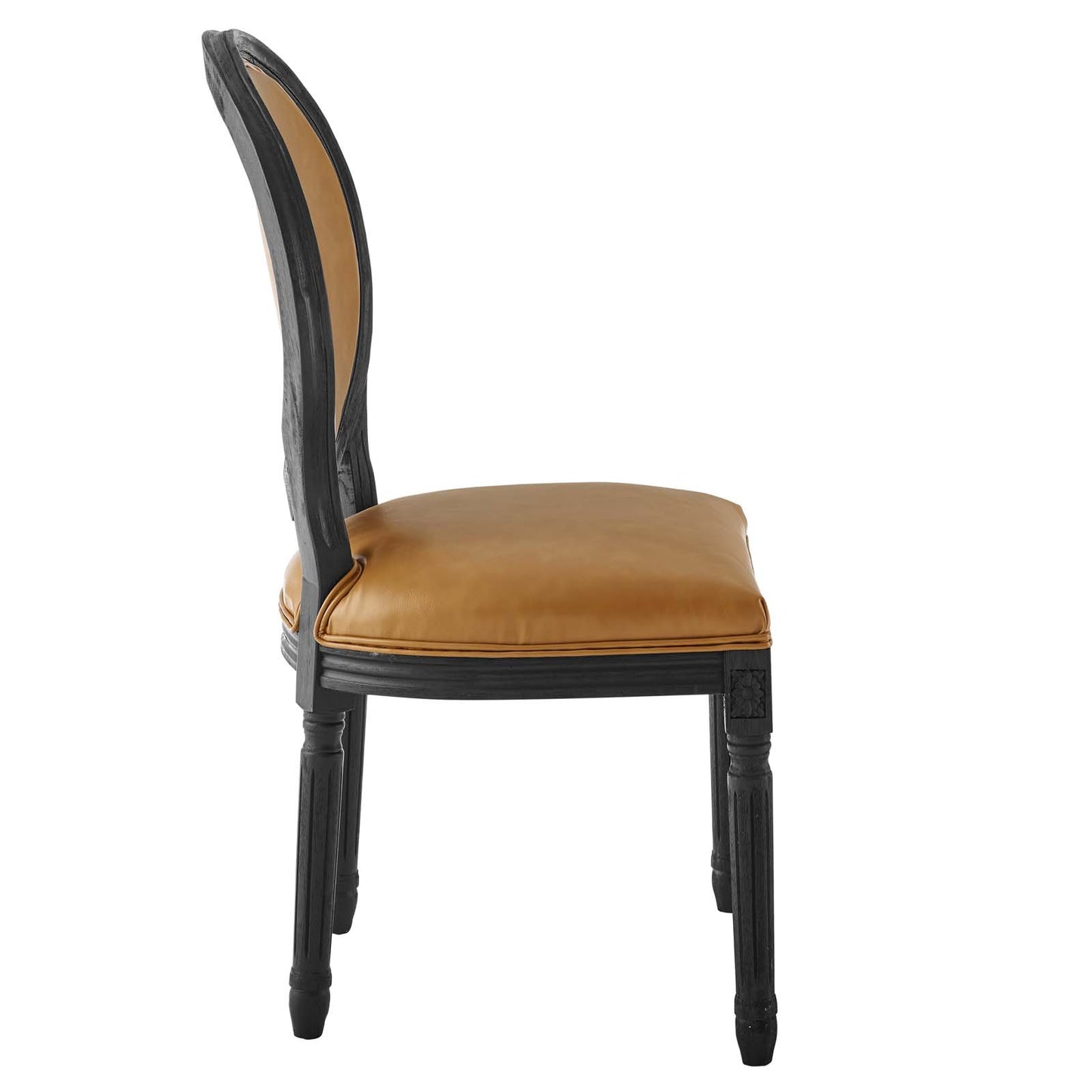 Modway Emanate Vintage French Vegan Leather Dining Side Chair | Dining Chairs | Modishstore-3