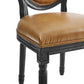 Modway Emanate Vintage French Vegan Leather Dining Side Chair | Dining Chairs | Modishstore-8