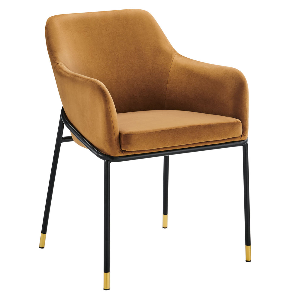 Modway Jovi Performance Velvet Dining Armchair - EEI-4671 | Dining Chairs | Modishstore - 11