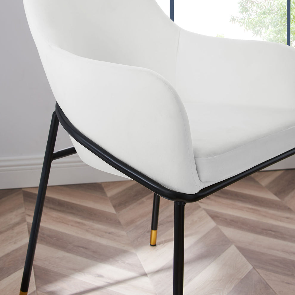 Modway Jovi Performance Velvet Dining Armchair - EEI-4671 | Dining Chairs | Modishstore - 20