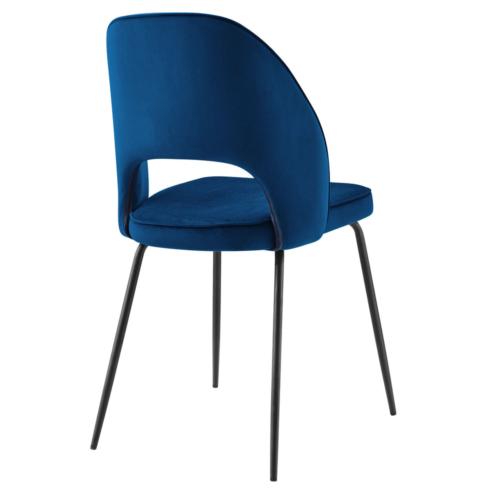 Modway Nico Performance Velvet Dining Chair Set of 2 - EEI-4673 | Dining Chairs | Modishstore - 21