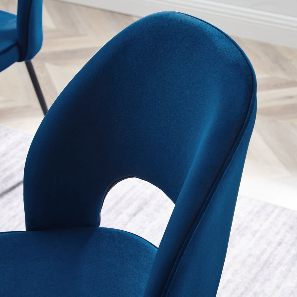 Modway Nico Performance Velvet Dining Chair Set of 2 - EEI-4673 | Dining Chairs | Modishstore - 17