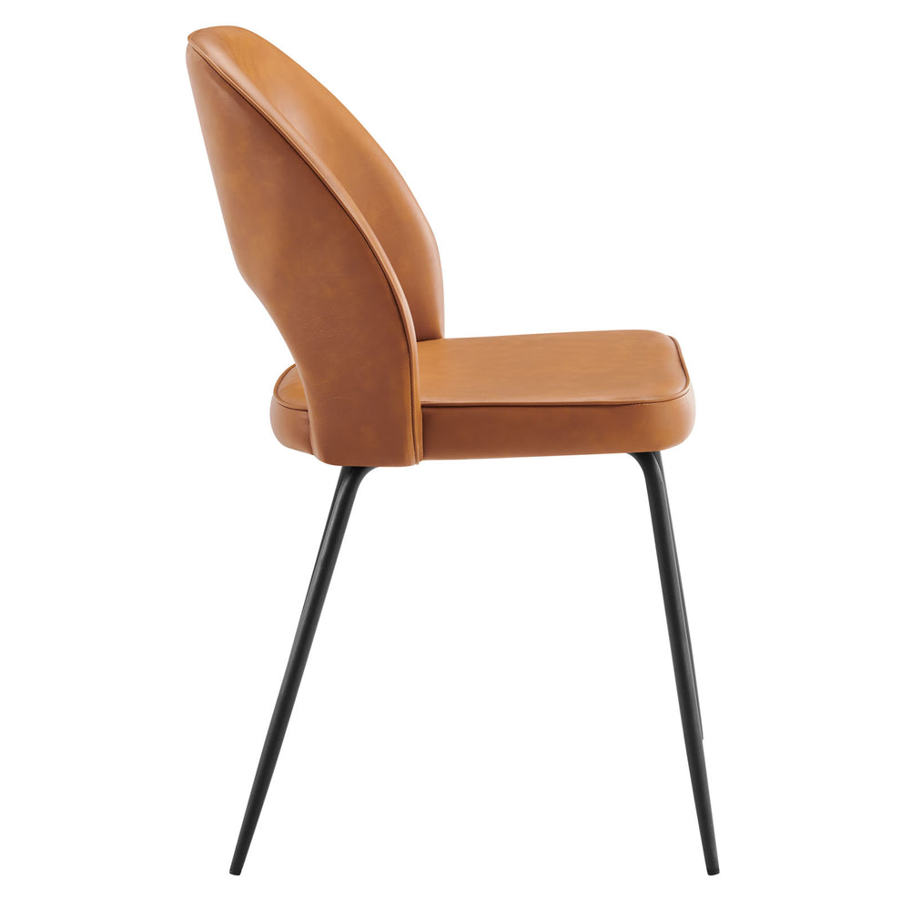 Modway Nico Vegan Leather Dining Chair Set of 2 - EEI-4674 | Dining Chairs | Modishstore - 5