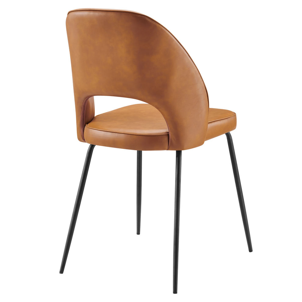 Modway Nico Vegan Leather Dining Chair Set of 2 - EEI-4674 | Dining Chairs | Modishstore - 4