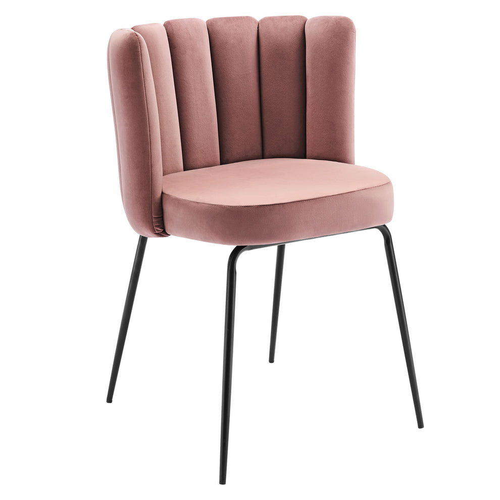 Modway Virtue Performance Velvet Dining Chair Set of 2 - EEI-4675 | Dining Chairs | Modishstore - 6