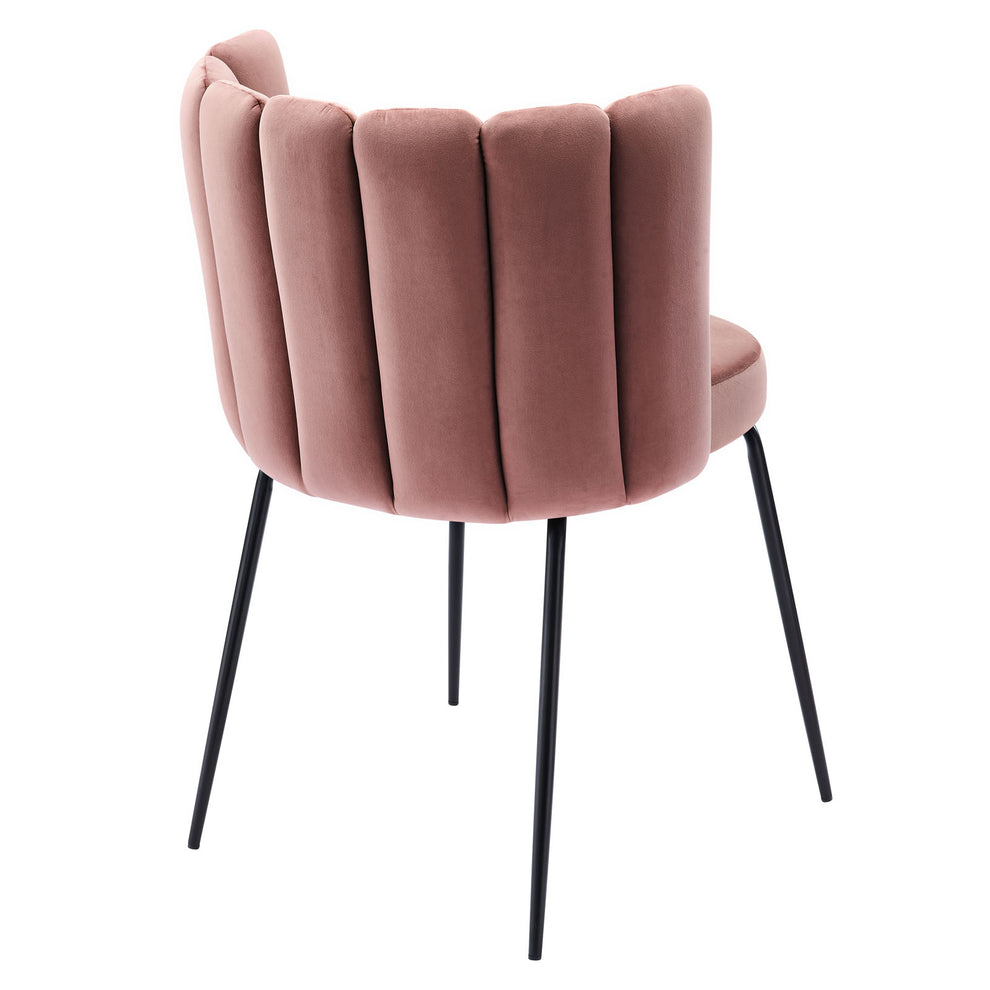 Modway Virtue Performance Velvet Dining Chair Set of 2 - EEI-4675 | Dining Chairs | Modishstore - 5