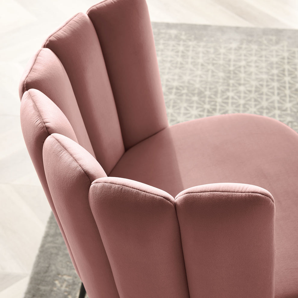 Modway Virtue Performance Velvet Dining Chair Set of 2 - EEI-4675 | Dining Chairs | Modishstore - 7