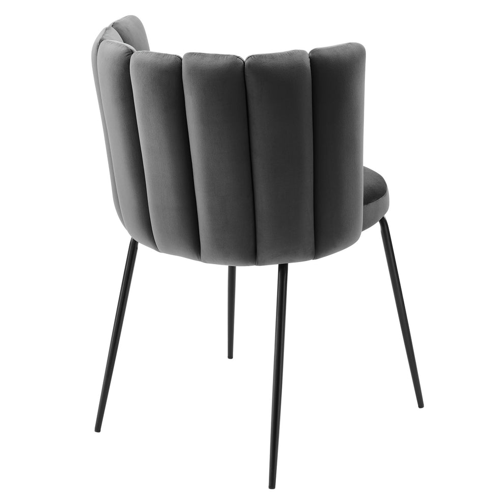 Modway Virtue Performance Velvet Dining Chair Set of 2 - EEI-4675 | Dining Chairs | Modishstore - 14