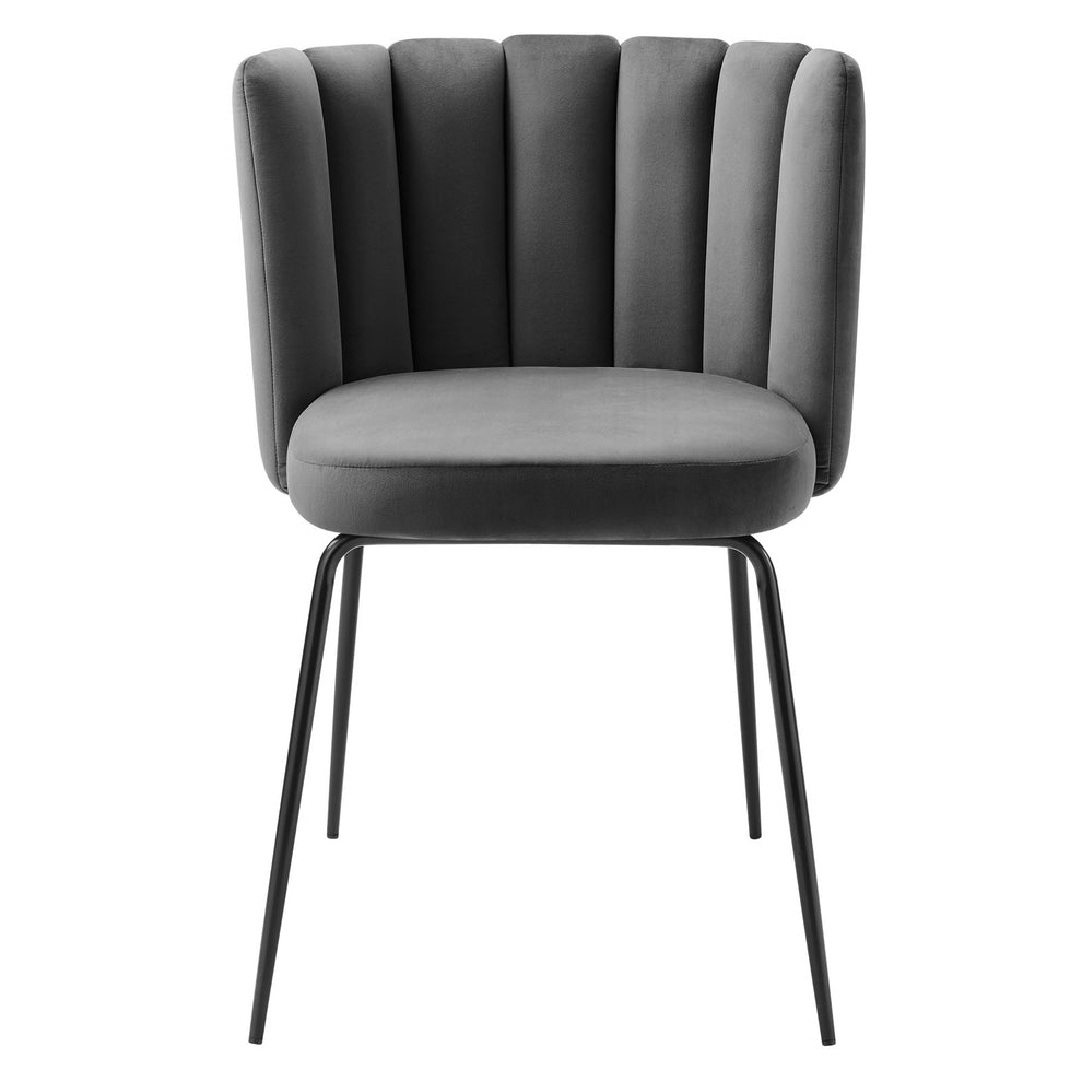 Modway Virtue Performance Velvet Dining Chair Set of 2 - EEI-4675 | Dining Chairs | Modishstore - 10