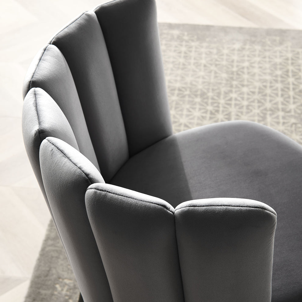 Modway Virtue Performance Velvet Dining Chair Set of 2 - EEI-4675 | Dining Chairs | Modishstore - 22