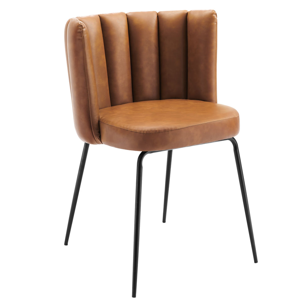 Modway Virtue Vegan Leather Dining Chair Set of 2 - EEI-4676 | Dining Chairs | Modishstore - 5