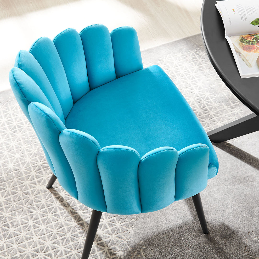 Modway Vanguard Performance Velvet Dining Chair - EEI-4677 | Dining Chairs | Modishstore - 1