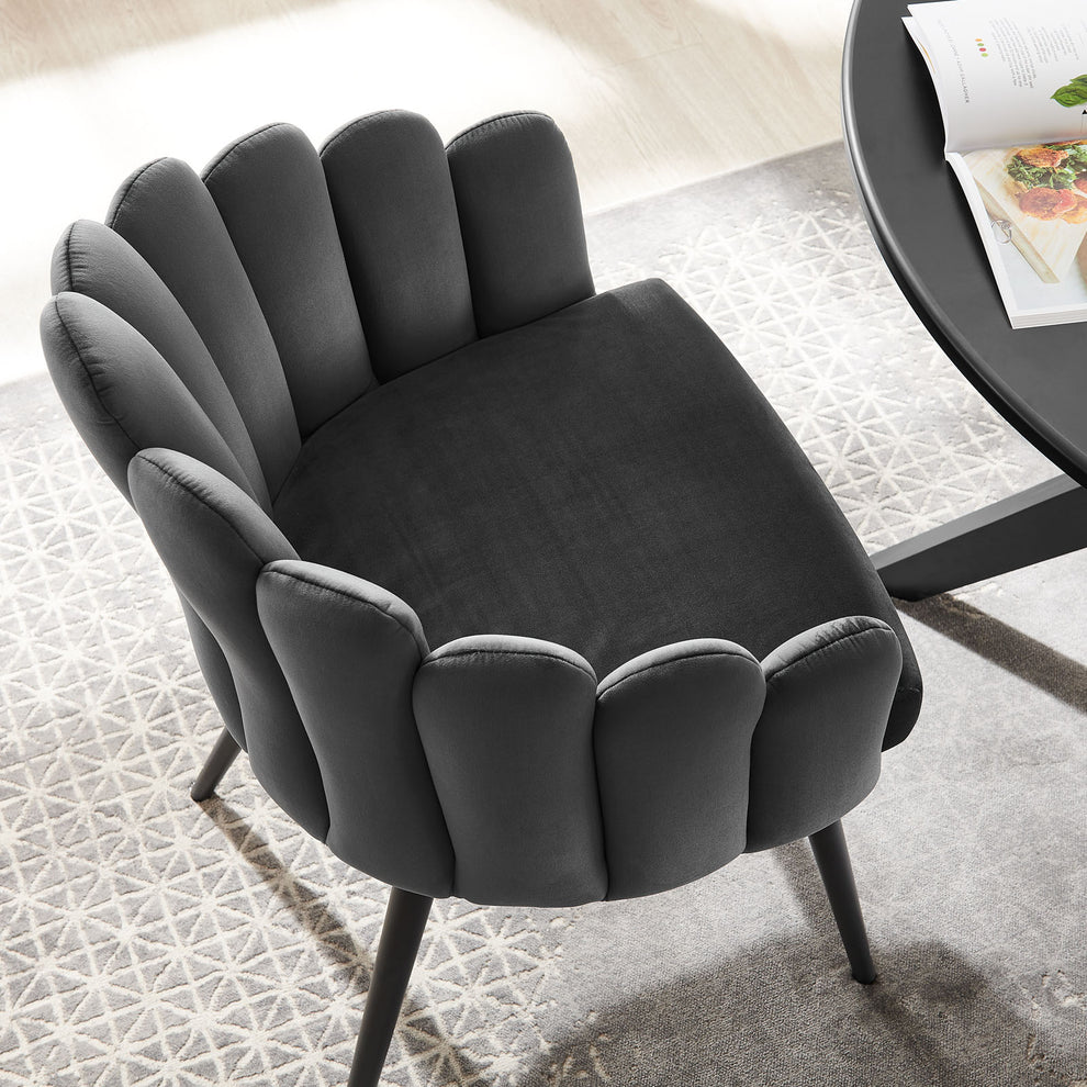 Modway Vanguard Performance Velvet Dining Chair - EEI-4677 | Dining Chairs | Modishstore - 13