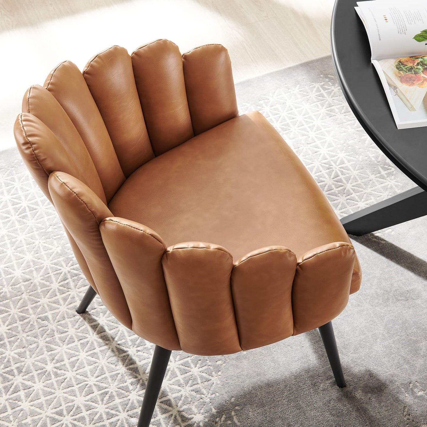 Modway Vanguard Vegan Leather Dining Chair | Dining Chairs | Modishstore
