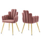 Viceroy Performance Velvet Dining Chair Set of 2 By Modway - EEI-4679 | Dining Chairs | Modishstore - 9