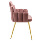 Viceroy Performance Velvet Dining Chair Set of 2 By Modway - EEI-4679 | Dining Chairs | Modishstore - 11